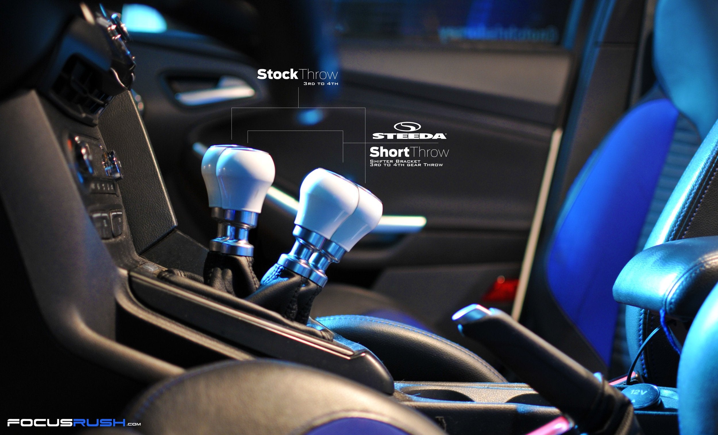 focusrush.com image for steeda shiftbracket