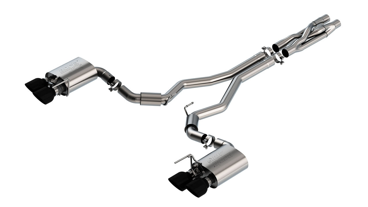 Borla Mustang Mach 1 / Shelby GT500 Cat-Back Exhaust - ATAK 2018-2023