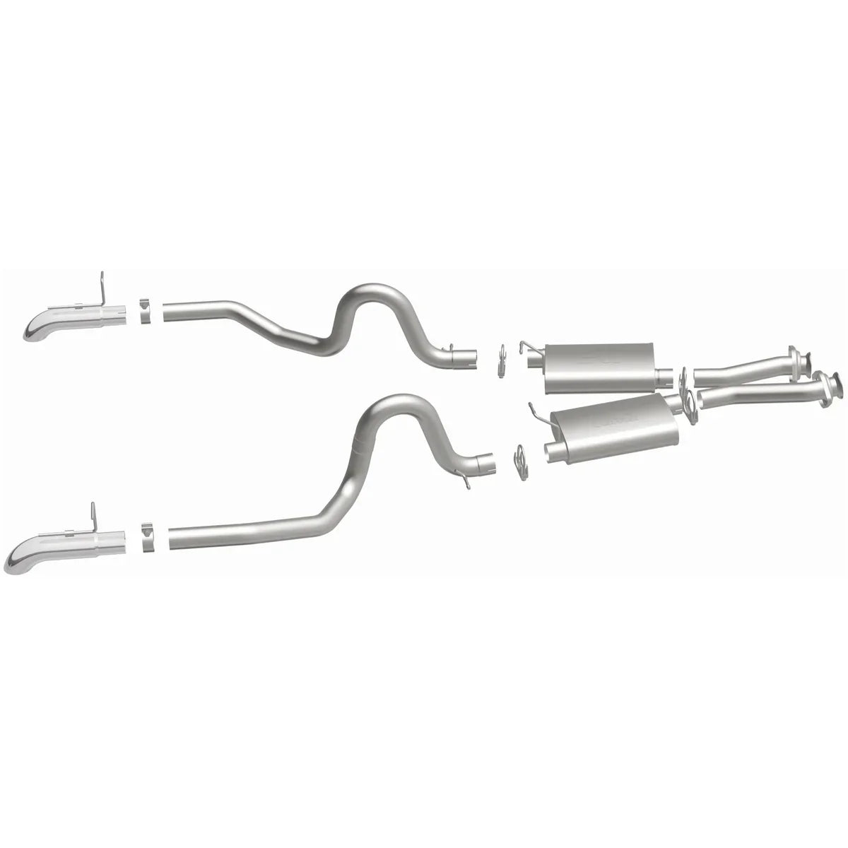 MagnaFlow 1987-1993 Ford Mustang Street Series Cat-Back Performance Exhaust System