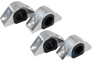 Steeda Mustang Billet Front & Rear Anti Roll Bar Mounts 2015-2024+