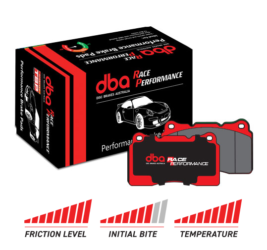 DBA S650 Mustang GT / Dark Horse Race Performance Brake Pads (Track Use Only)