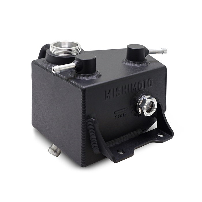 Mishimoto Mustang Aluminium Coolant Expansion Tank - Black 2024-2026+