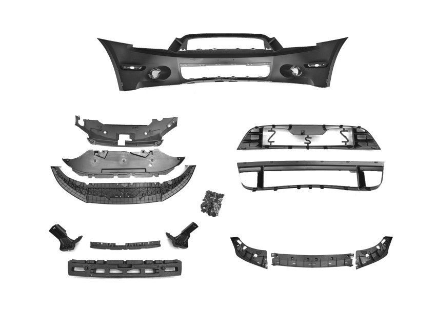 GT500 Style Front Bumper Kit for Mustang S197 2012-2014