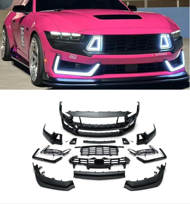 MP Concepts "Dark Horse Look" Front Bumper Set with Daytime Running Lights 2024+