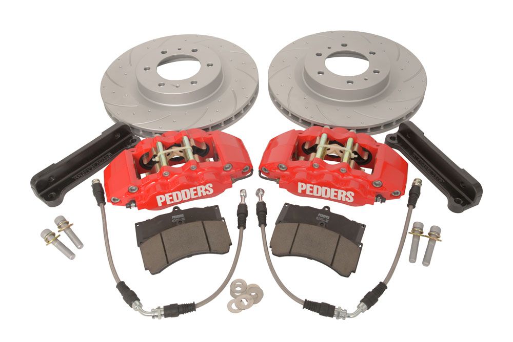 Pedders eXtreme Front Big Brake Kit Ranger 20112022