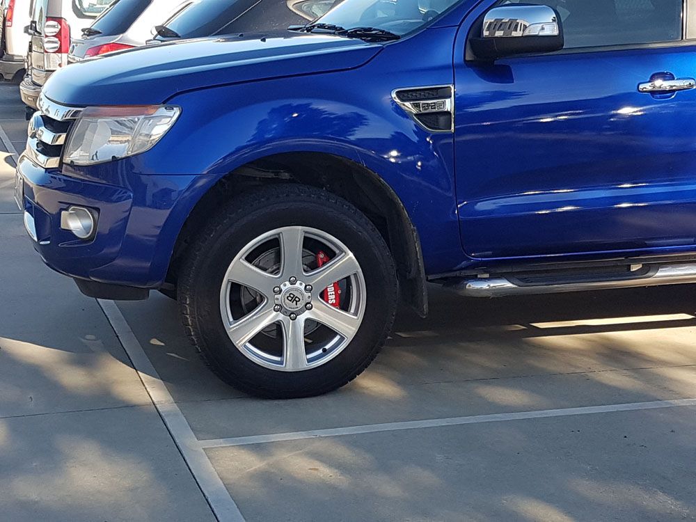 Pedders eXtreme Front Big Brake Kit Ranger 2011-2022