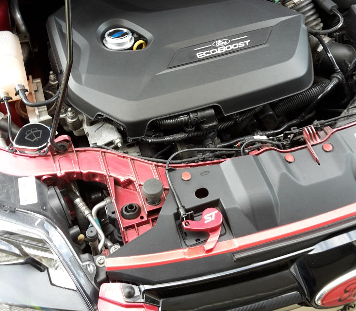 Steeda Focus ST Anodized Billet Aluminium Hood Latch