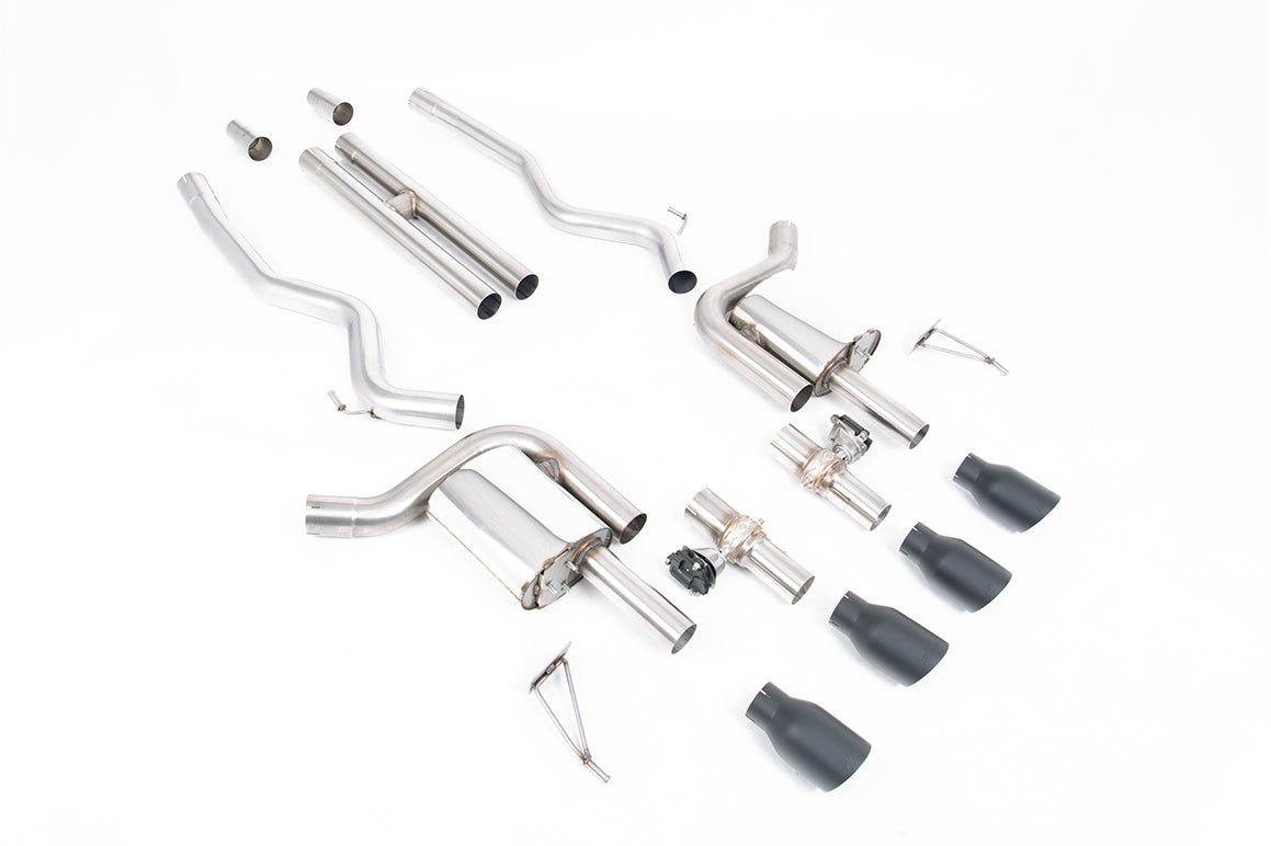 Milltek Mustang Catback - Quad Tips - 2024+ GT