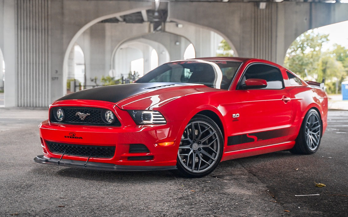 Steeda 19" Trident Wheels Satin Black