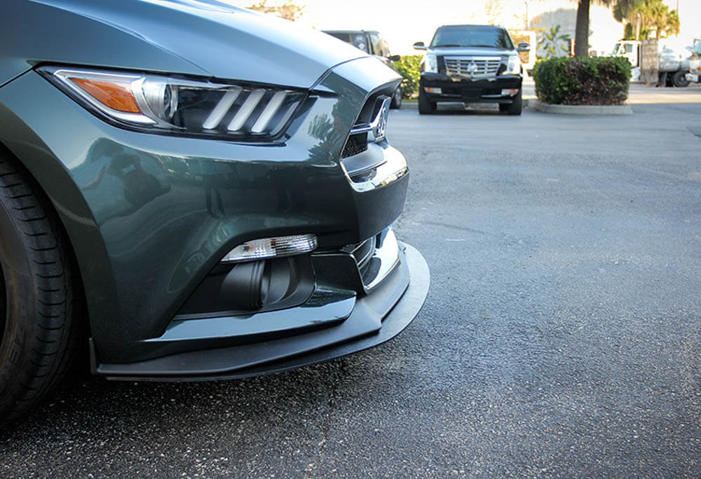 Steeda S550 Front Splitter - Street (2015-17 GT w/ PP chin)