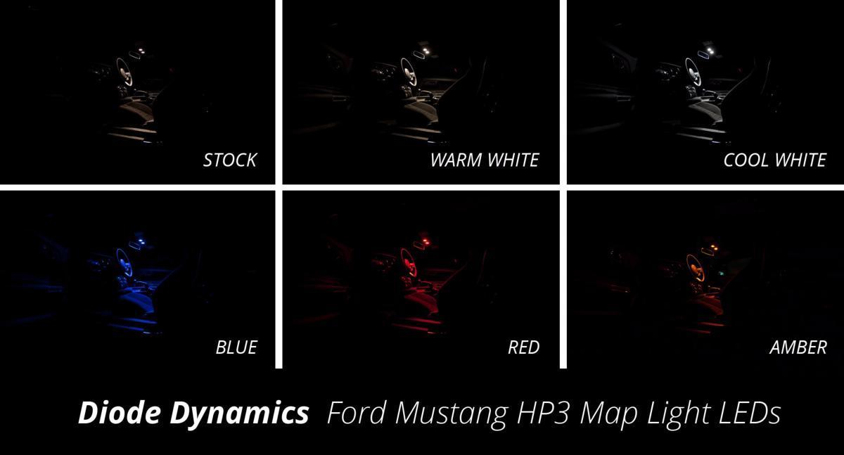 Diode Dynamics S550 Mustang Interior LED Conversion Kit 2018+