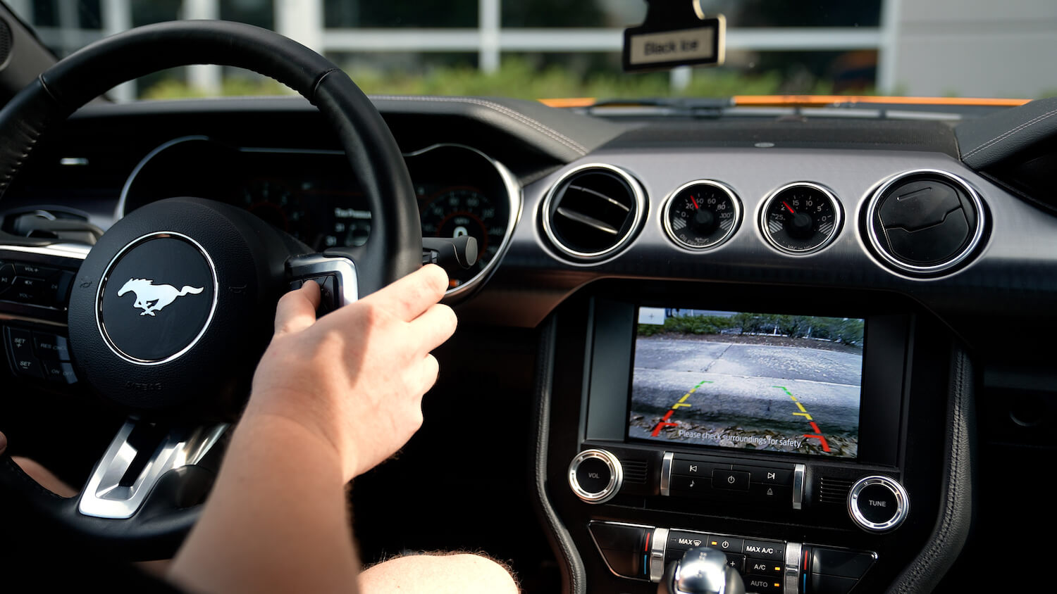 Steeda Mustang Front Parking Camera Kit (2015-2023)