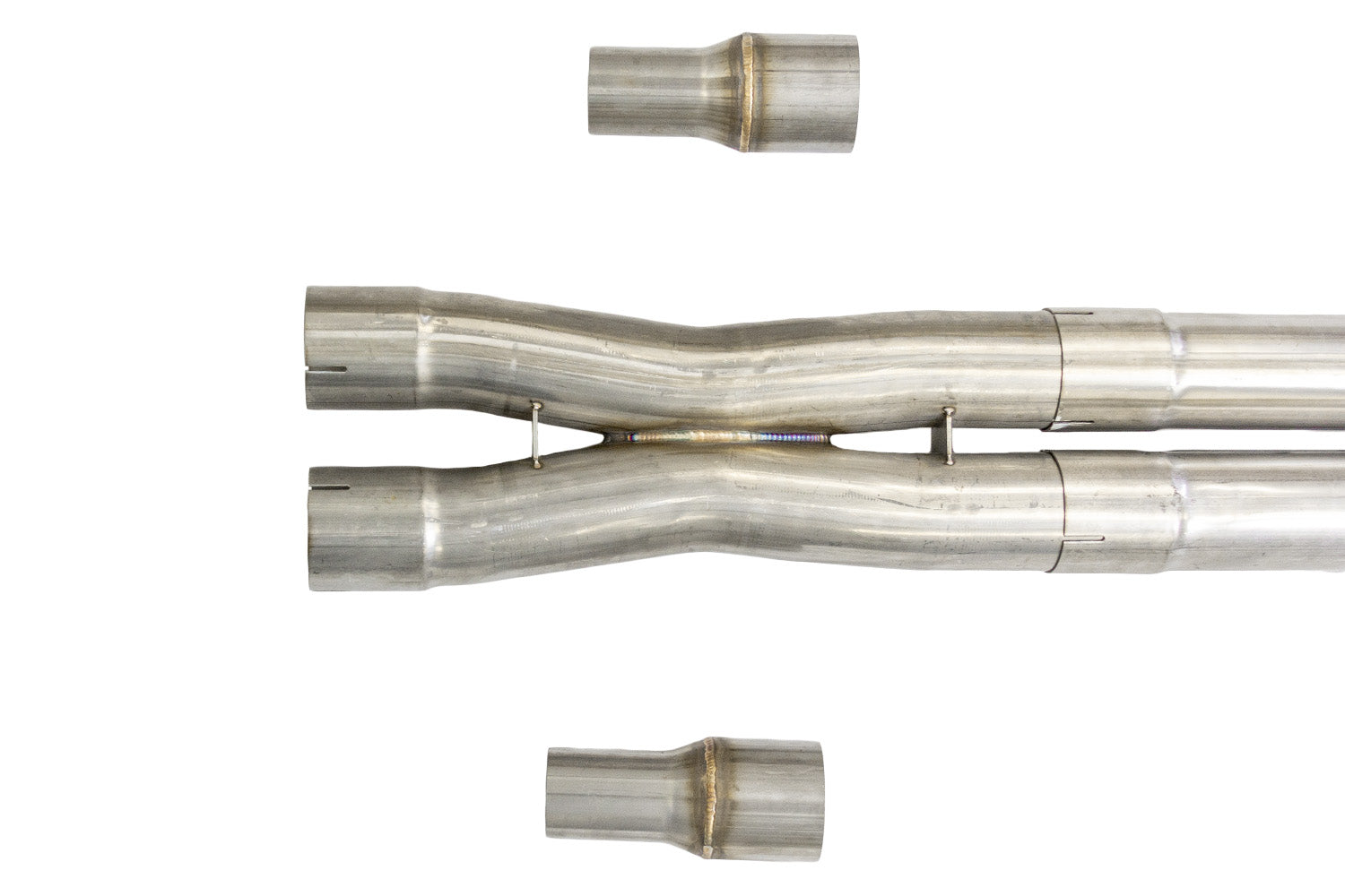 Steeda Mustang GT V8 3" Quad Tip Passive Catback System (2018-2023)