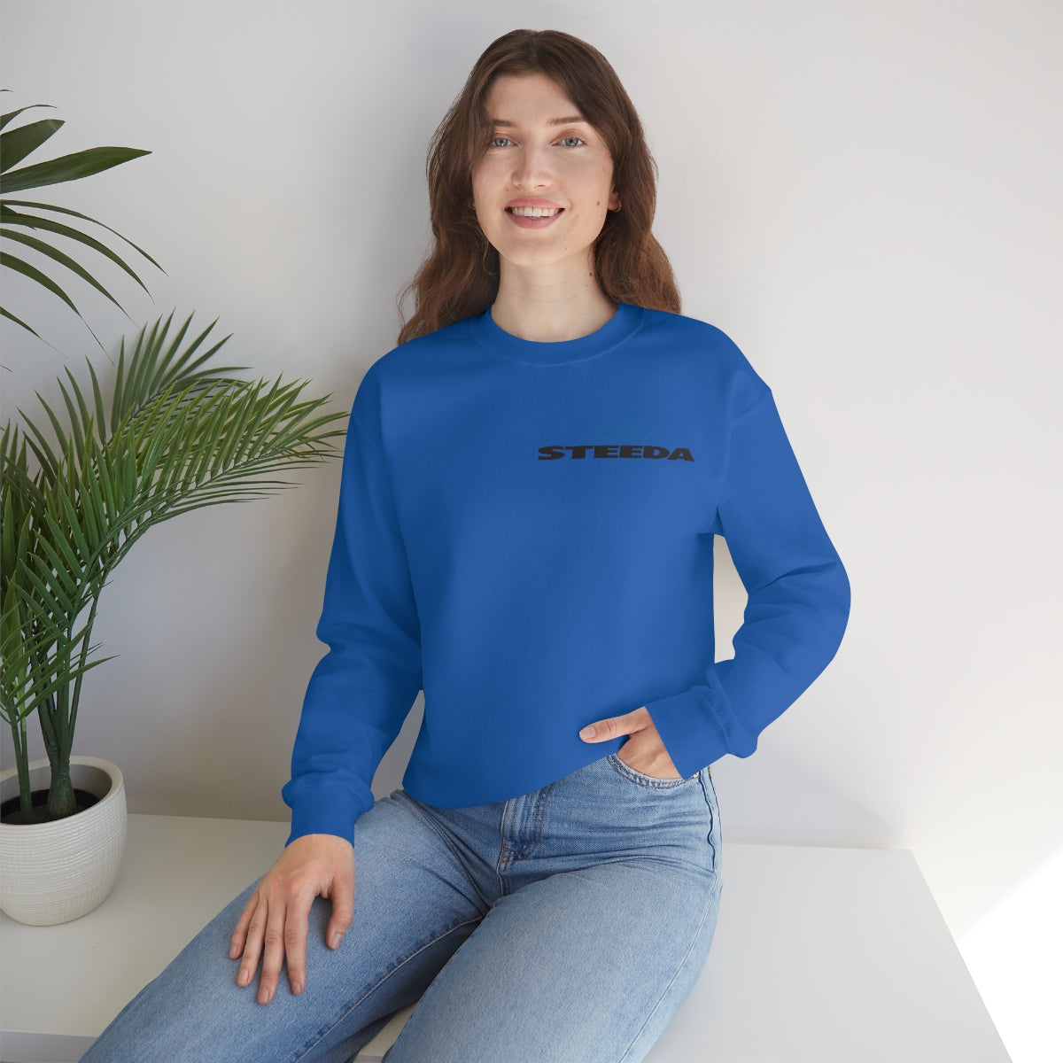 Steeda Logo Crewneck Sweatshirt - 5 Colours - Front / Rear Design