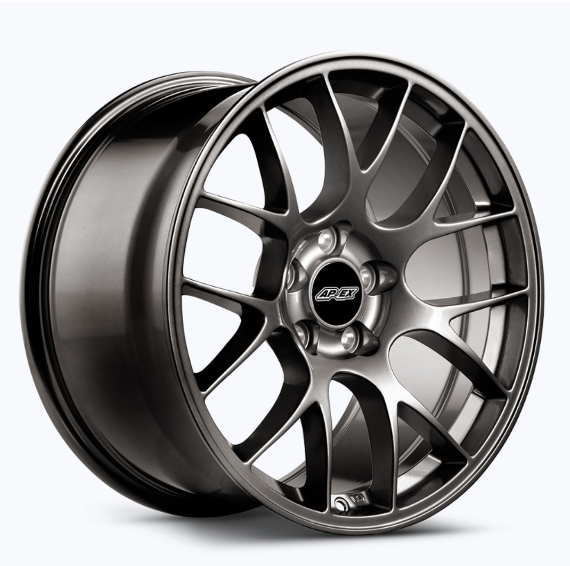 Apex EC-7 lightweight high performance wheels for Mustang S197 and S550 EU cars in 18 and 19 inch