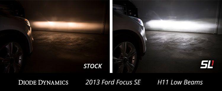 Diode Dynamics Focus mk3 Inc ST Main Beam (Low Beam) LED Upgrade