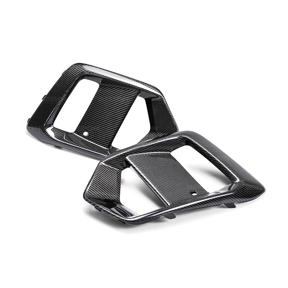 Anderson Composites Carbon Fiber Fog Light Surrounds for 2016-18 Ford Focus RS