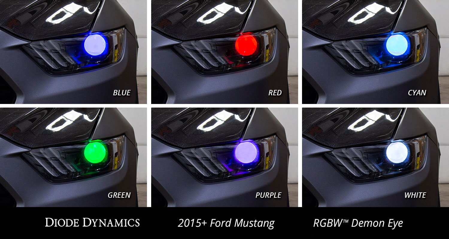 Diode Dynamics S550 Mustang Multi Colour Demon Eye Kit