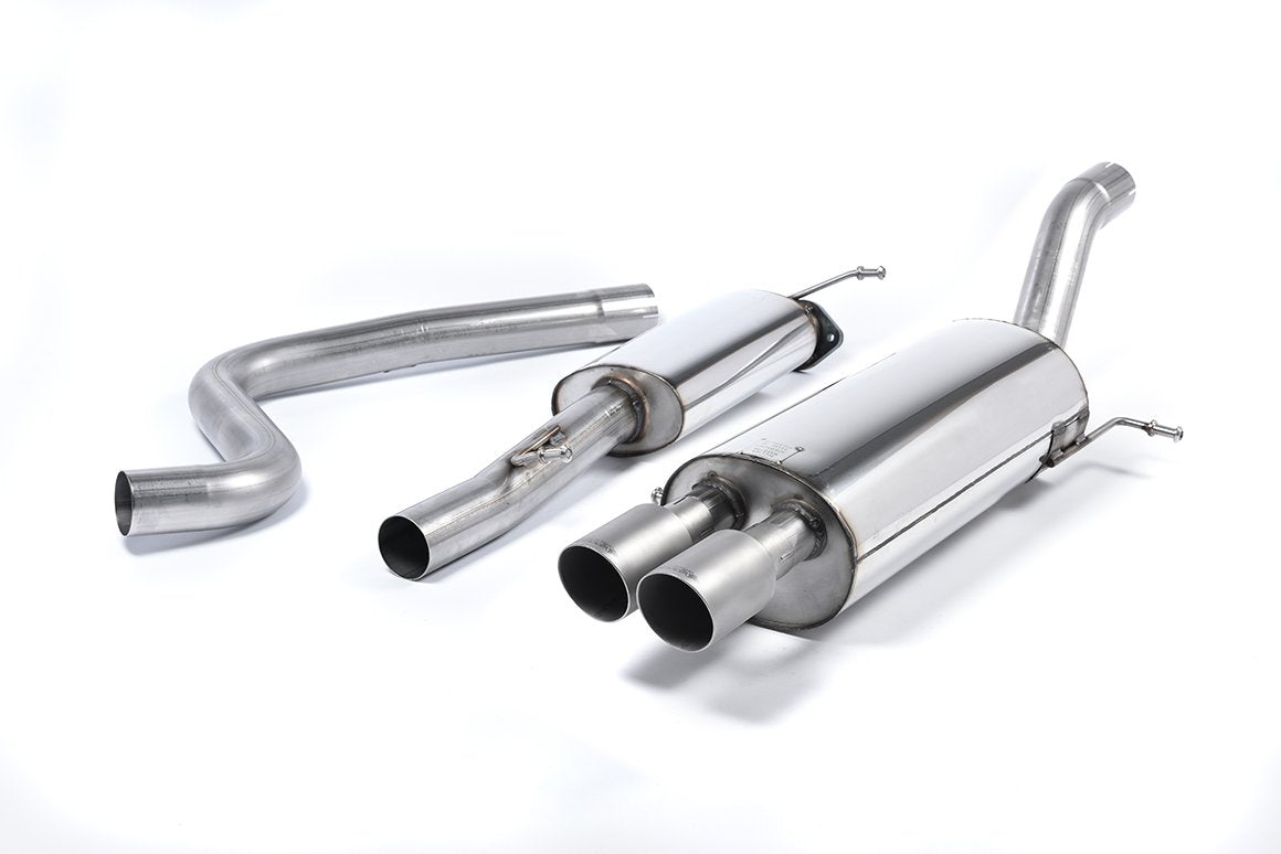 Milltek Resonated Catback Exhaust for MK7 Fiesta ST with Titanium Tips