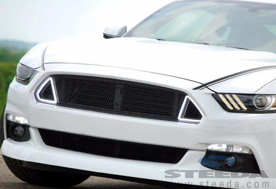 CDC S550 Mustang Outlaw LED Switchback Upper Grille