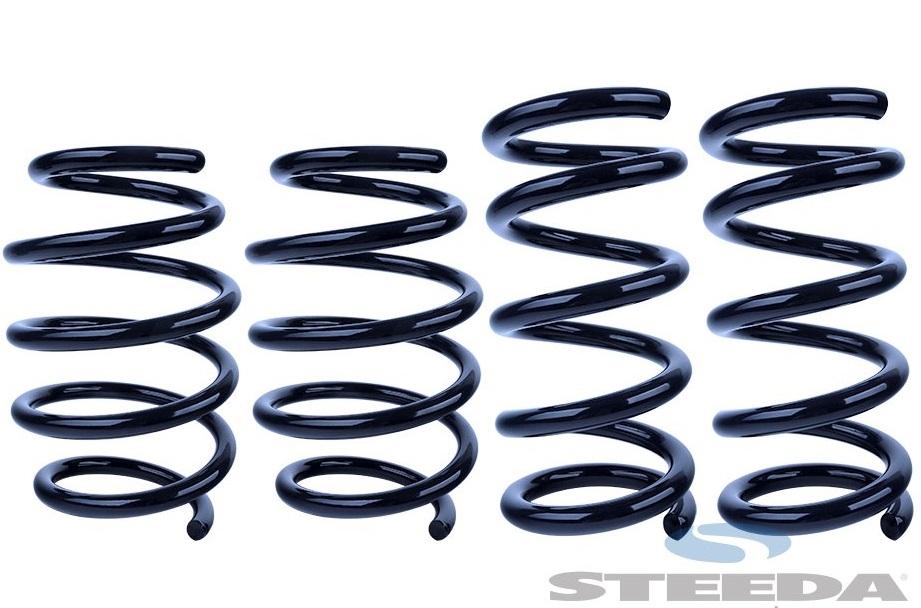 Steeda S550 Mustang GT & Ecoboost Extreme Drop Lowering Springs (2015-2023)