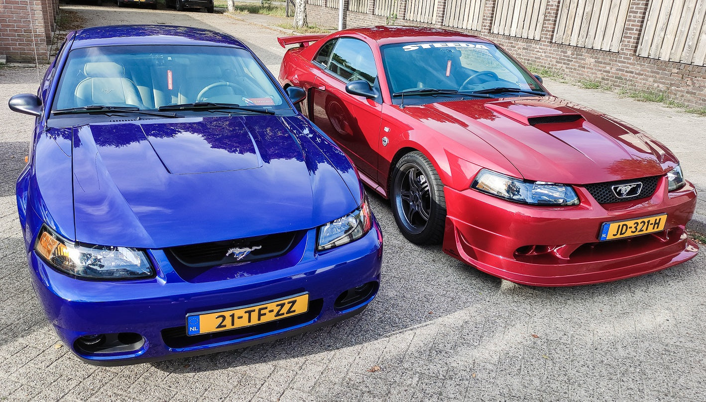Denise and her Mustang Addiction - The Steeda SSV 2004 GT SN95 in Holland!