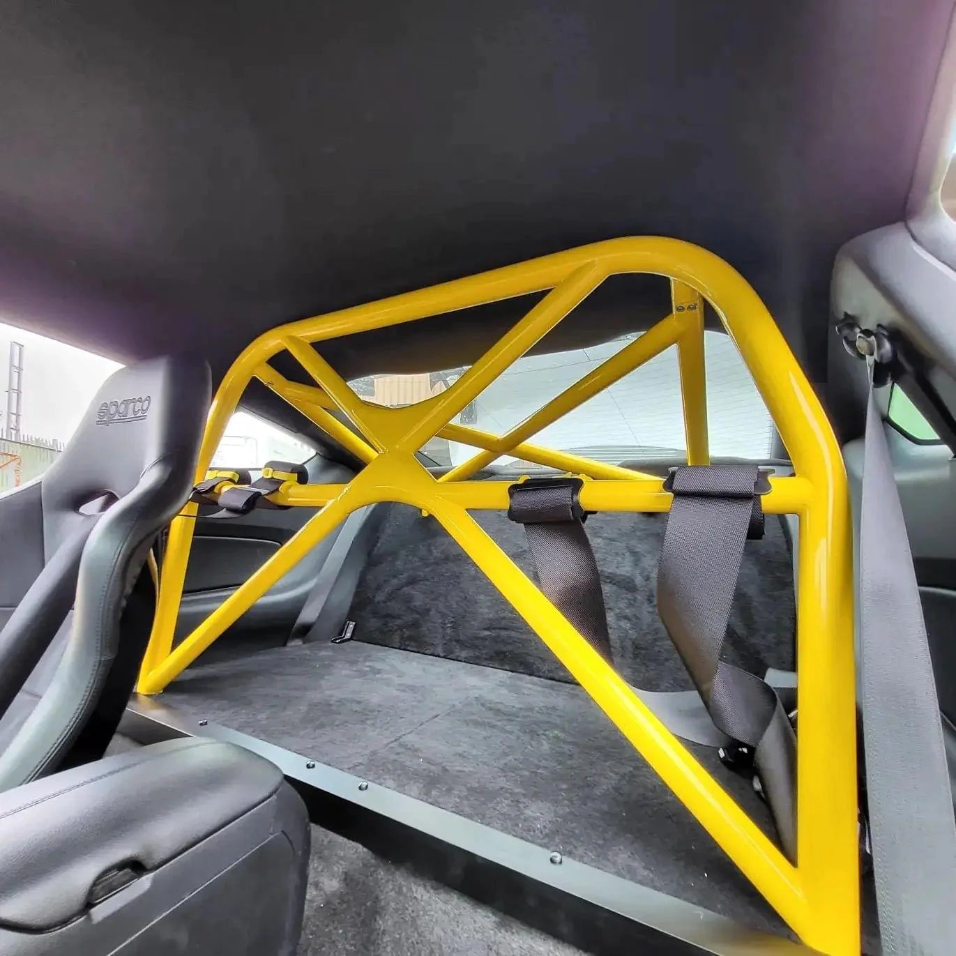 4 Point Clubsport Roll Cage for S550 Mustang