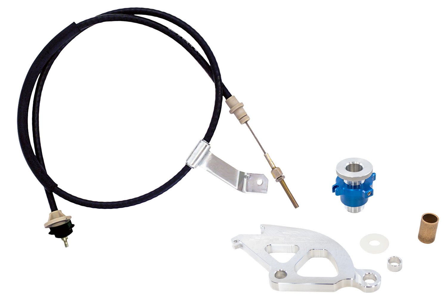 Steeda Mustang Adjustable Clutch Cable Kit (1983-1995)