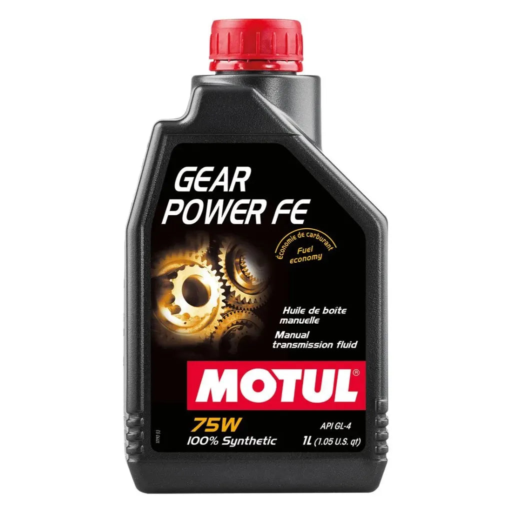 Motul GEAR POWER FE 75W  (1L) - Manual Gearbox Oil for Mustang MT-82 / Tremec TR-3160