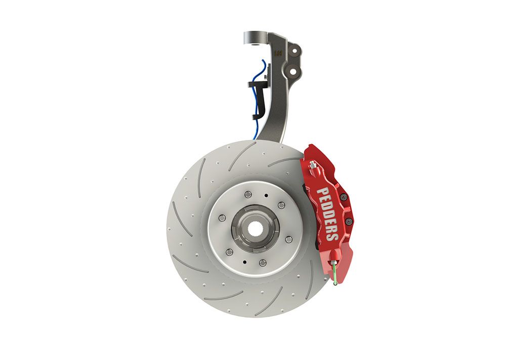 Pedders eXtreme Front Big Brake Kit Ranger 2011-2022