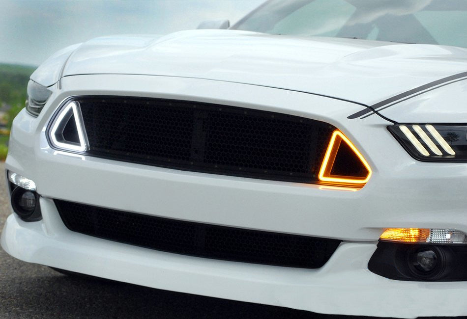 CDC S550 Mustang Outlaw LED Switchback Upper Grille
