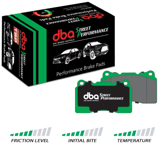 DBA Street Performance FRONT Brake pads for Ranger Raptor 2019-2023