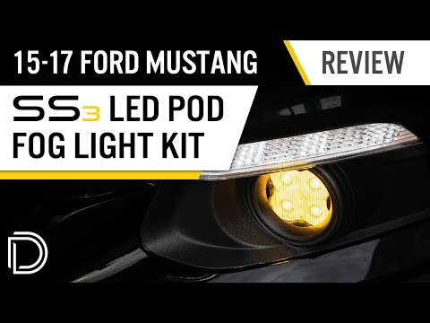 Diode Dynamics SS3 LED Fog Light KIT for S550 Mustang 2015-2017