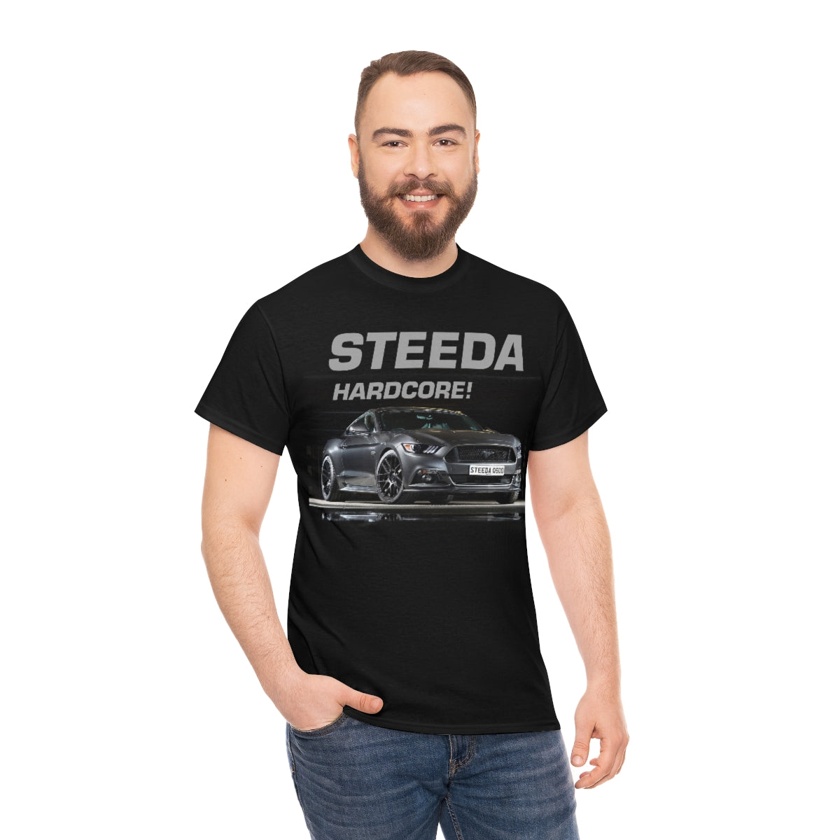 Steeda "Q500 Enforcer" Mustang Unisex Heavy Cotton T Shirt