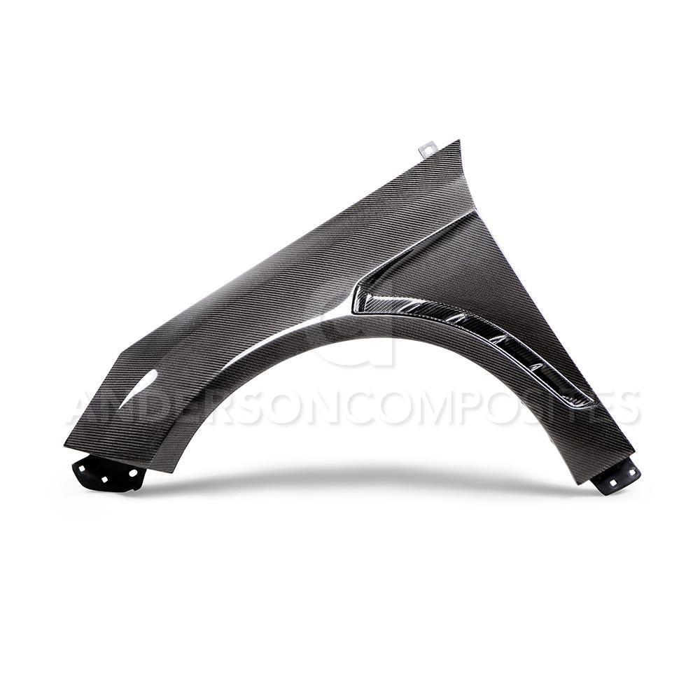 Anderson Composites Carbon Fiber Front Wing for 2016-18 Ford Focus RS (+ST)