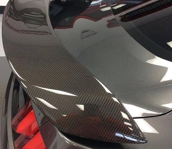 Anderson Composites - 2015 - 2023 Mustang Carbon Fibre GT350R Style Rear Spoiler