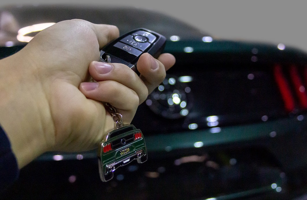 Bullitt Mustang Key Ring