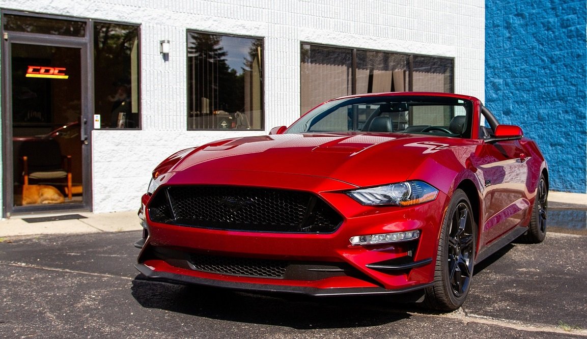 CDC S550 Mustang 2018 Outlaw Front Bumper Winglets