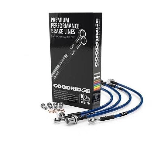 Goodridge Stainless Steel Brake Lines for Ford Focus mk3 many colours available made to order