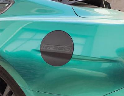 Mustang S550 Fuel Tank Covers - Carbon Style