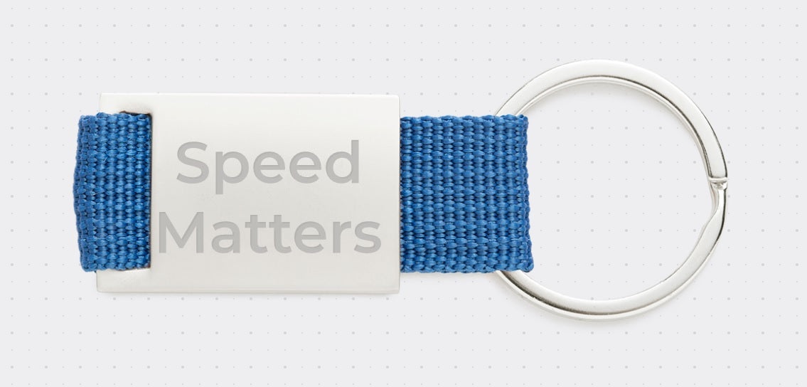 Steeda "Speed Matters" Key Ring