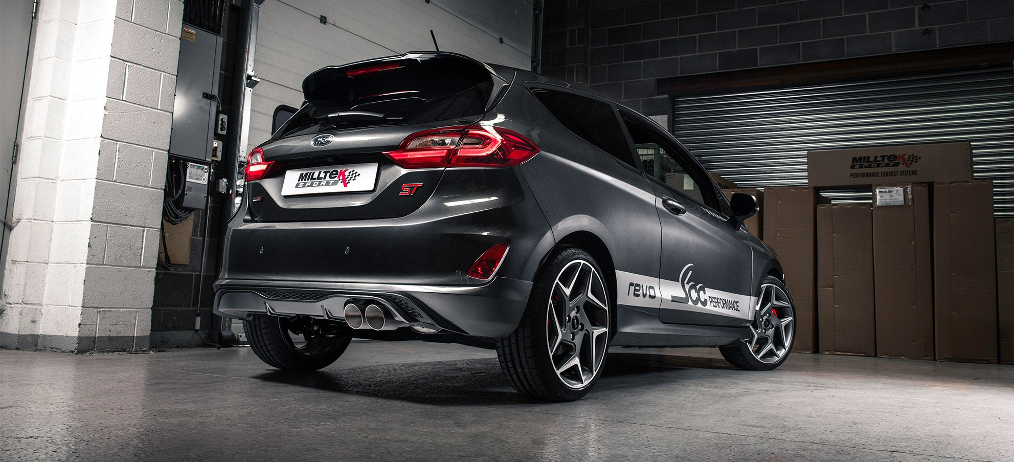 Installed Milltek Catback Exhaust For MK8 Fiesta ST 1.5