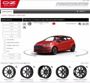 Oz Racing Router OZ Racing Wheel Configurator