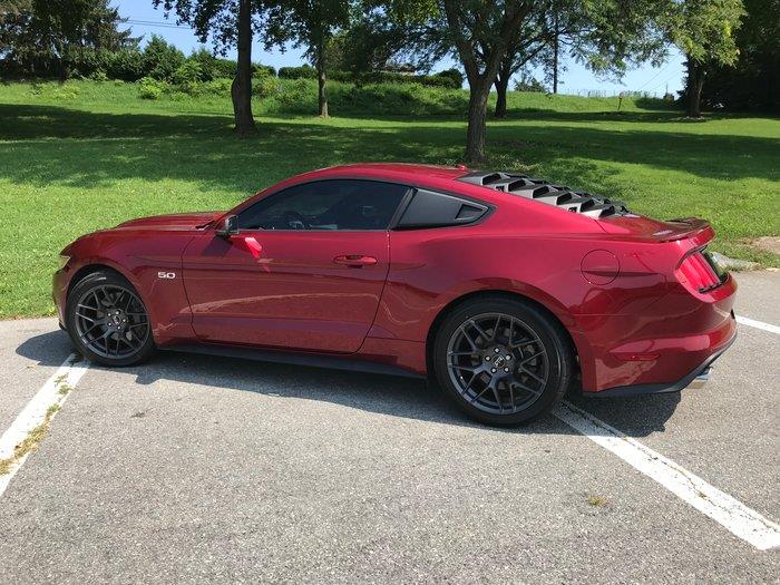 MP Concepts S550 Mustang "Eleanor" Dual Vent Style Rear Side Window Louvers