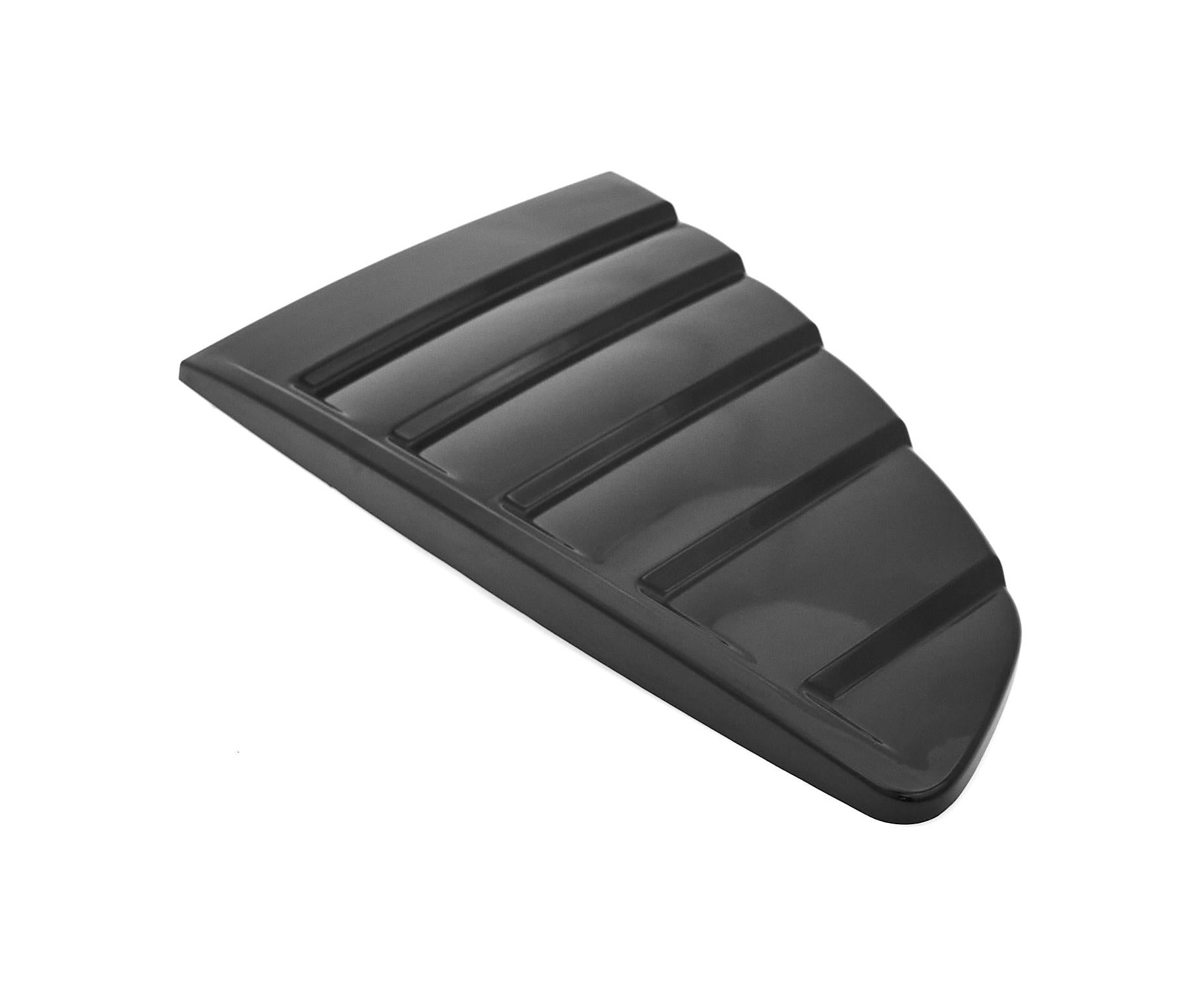 MP Concepts S550 Mustang Slatted Gloss Black Rear Side Window Louvers