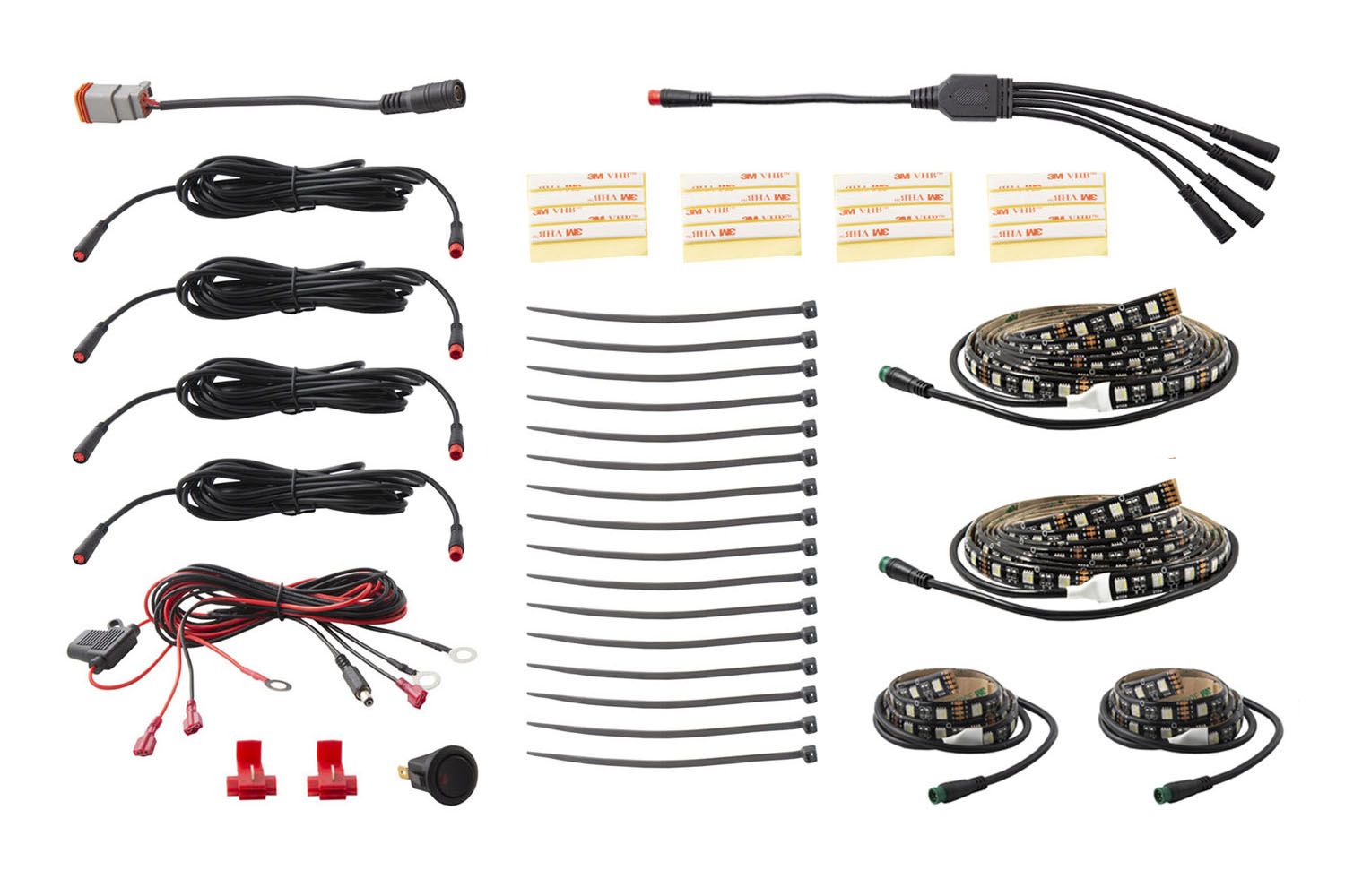 Multicolor underglow store kit