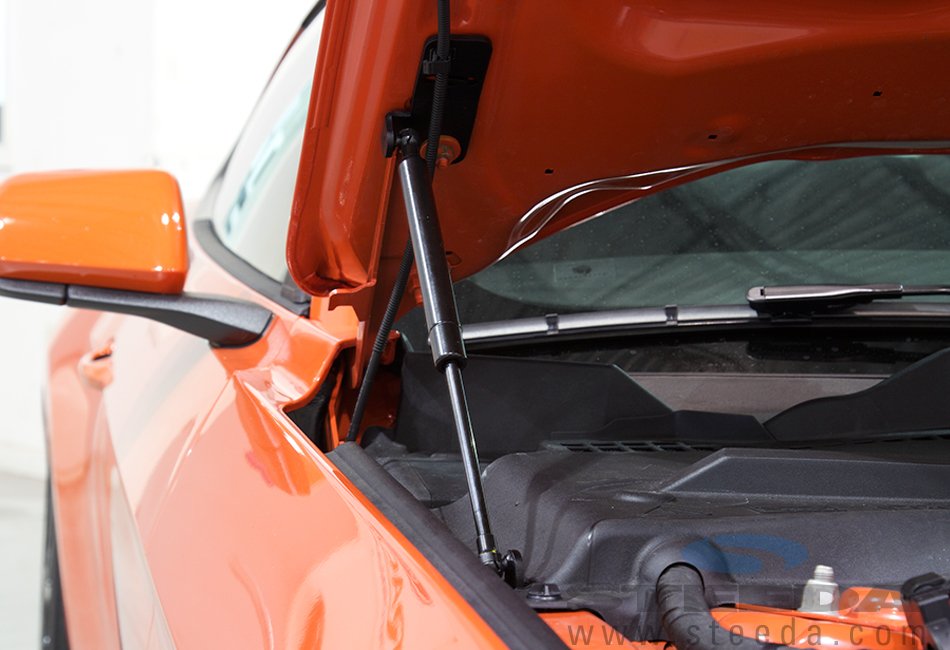 Steeda S550 Mustang Hood Strut Kit (2015-2023)